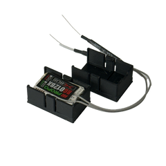 JR RG012BX Satellite Receiver Mount 2EA - Black
