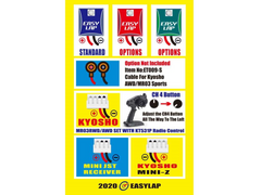 GT55 Easylap MIRCO IR PERSONAL TRANSPONDER FOR WITH LED - Black