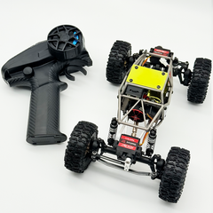 **SCRATCH AND DENT**Furitek Limited Edition Titan Buggy 18 – RTR Titanium Gold Edition w/ Active Pro 4WS & Micro Tesla DigiBoard