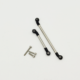 FURITEK +4MM ALUMINUM STEERING LINK SET FOR 1/30 RC CRAWLERS