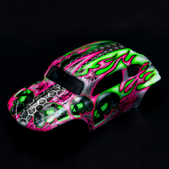RADIANZ Furitek Fx118 Bug18 Airbrush Lexan Body – Cliff Crusher