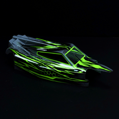 RADIANZ LOSI 22B BISON 4.0/5.0 Airbrush Lexan Body – Stealth