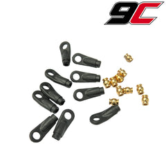 9C MONTY SHOCK ROD END (10PCS)