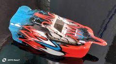 RADIANZ Micro-B Retro Airbrush Lexan Body – Inferno