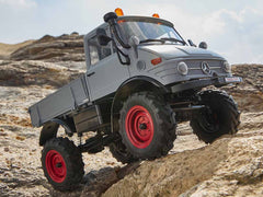 FMS 1:24 FCX24 Mercedes-Benz Unimog 421 RTR - GREY - HeliDirect