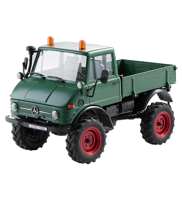 FMS 1:24 FCX24 Mercedes-Benz Unimog 421 RTR - GREEN - HeliDirect