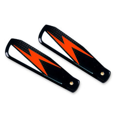 VULCAN ROTORS Precision Tail Rotor Blades 105mm (Orange)