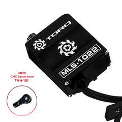 TORQ MLS-1022B Premium DIRECT-MOUNT Servo for Axial SCX24 - Black