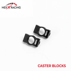 Nexx Racing Aluminum Caster Blocks Micro-B - BLACK