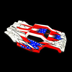 RADIANZ Arrma Grom Airbrush Lexan Body – Megalodon