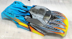 RADIANZ LOSI 22T ORBIS Airbrush Lexan Body – Scorcher