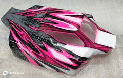 RADIANZ XRAY XB8 CESAR Airbrush Lexan Body - Rush