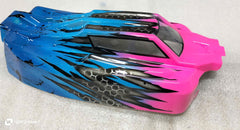 RADIANZ Schumacher CAT L1R Grpline Airbrush Lexan Body - Shadowline