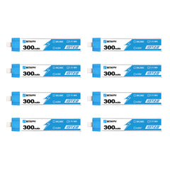BT2.0 300mAh 1S 30C Battery (8PCS) - HeliDirect