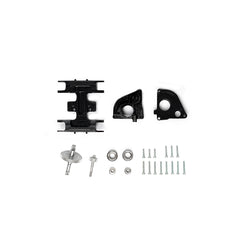 NexxRacing Machined Aluminium Alloy Gearbox Set SCX24 (BLACK) - HeliDirect