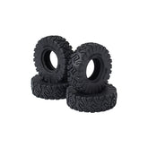 Nexx Racing Gekko 1.0″ Rubber M/T (Multi Terrain) Tires (Medium) for 1/24 RC Crawler Car (4pcs) - HeliDirect