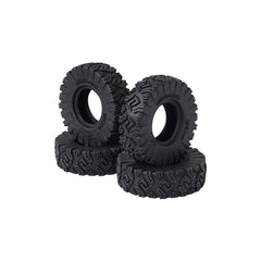 Nexx Racing Gekko 1.0″ Rubber M/T (Multi Terrain) Tires (Medium) for 1/24 RC Crawler Car (4pcs) - HeliDirect
