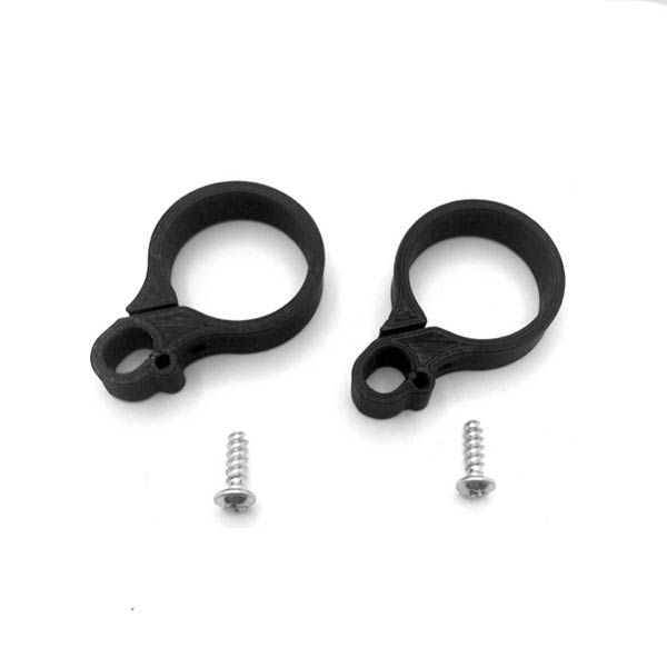 MA T/R Control Rod Guides Black - Pack of 2 - HeliDirect