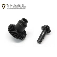 TREAL Harden Steel Axle Ring & Pinion Overdrive Gears Set 13T/22T w Spool Locker for 1/18 TRX-4M - HeliDirect