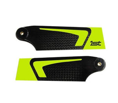 1st Tail Blades CFK 115mm (Yellow) - HeliDirect