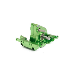 NexxRacing Machined Aluminium Alloy Gearbox Set SCX24 (GREEN) - HeliDirect