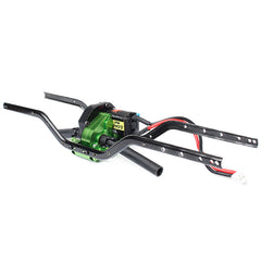 NexxRacing Machined Aluminium Alloy Gearbox Set SCX24 (GREEN) - HeliDirect
