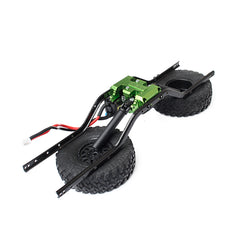 NexxRacing Machined Aluminium Alloy Gearbox Set SCX24 (BLACK) - HeliDirect