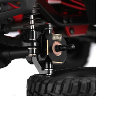 INJORA Black Brass Steering Knuckles Blocks For 1/18 TRX4M - HeliDirect