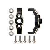 INJORA Black Brass Caster Blocks C Hub Carriers For 1/18 TRX4M - HeliDirect