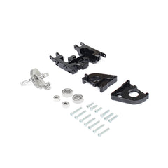 NexxRacing Machined Aluminium Alloy Gearbox Set SCX24 (BLACK) - HeliDirect