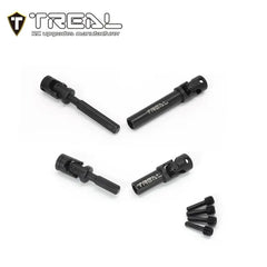 TREAL Heavy Duty Steel Center Slider Driveshaft Set (2P) for 1/18 Traxxas TRX-4M - HeliDirect