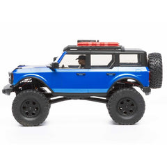 Axial Racing Scx24 2021 Bronco 4WD Truck Brushed RTR, Blue - HeliDirect