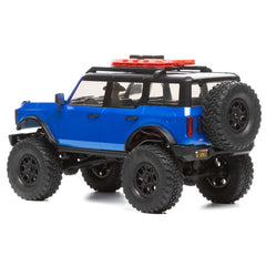 Axial Racing Scx24 2021 Bronco 4WD Truck Brushed RTR, Blue - HeliDirect