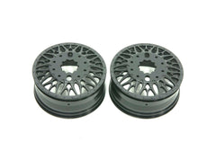 CD0605 KG1 Forged KD014 TRIDENT–D Wheels (REAR, 37mm width, BLACK) 2 pcs. - HeliDirect