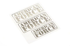 CD0968 American Force Decal Sheet (Chrome) - Cen Racing USA
