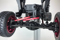 CKD0371 KAOS Panhard Bar & Sterring Tide Rod (57mm, CNC Aluminum, RED) DL-Series 3pcs - HeliDirect