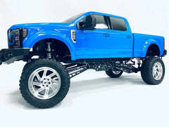 CKD0380 KAOS aluminum Suspension Linkage Set ( for F250 Lifted chassis, black anodized, cnc aluminum, 8pcs.) - HeliDirect