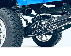 CKD0380 KAOS aluminum Suspension Linkage Set ( for F250 Lifted chassis, black anodized, cnc aluminum, 8pcs.) - HeliDirect