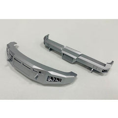 CKD0496 KAOS Matte Silver color Bumper Set (For for F250 or F450) - HeliDirect