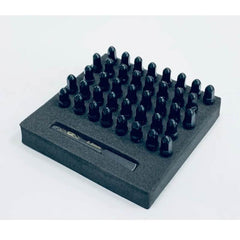 CKD0614 KAOS Bullet Wheel Lug (BLACK chrome, M2.5 studs, w/tool, 40pcs For American Force Wheels) - HeliDirect