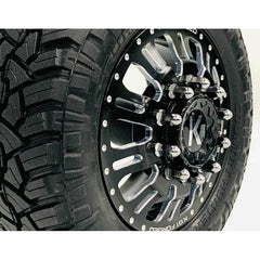 CKD0615 KAOS Bullet Wheel Lug (SILVER chrome, M2.5 studs, w/tool, 40pcs For American Force Wheels) - HeliDirect