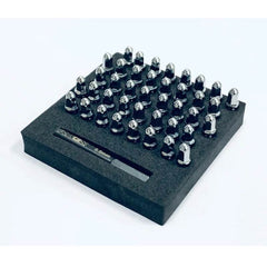 CKD0615 KAOS Bullet Wheel Lug (SILVER chrome, M2.5 studs, w/tool, 40pcs For American Force Wheels) - HeliDirect