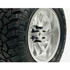 CKD0618 KAOS Bullet Wheel Lug (BLACK chrome, M2.0 studs, w/tool, 24pcs For KG1 Wheels) - HeliDirect