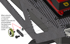 XGuard Magnetic RC Helicopter Front Canopy Mounts - HeliDirect