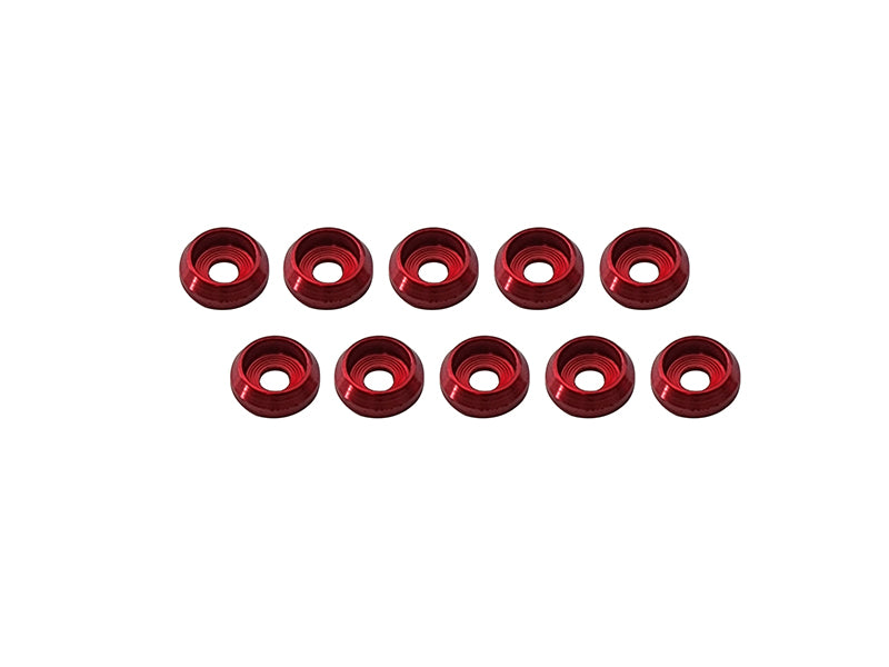 Aluminum C washer M2.5 Red - HeliDirect