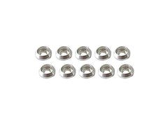 Aluminum C washer M2 Silver - HeliDirect