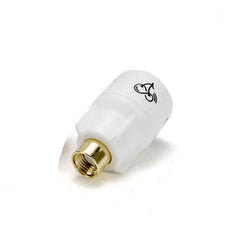 RushFPV Cherry STUBBY 5.8G Antenna (LHCP) - White 1pc - HeliDirect