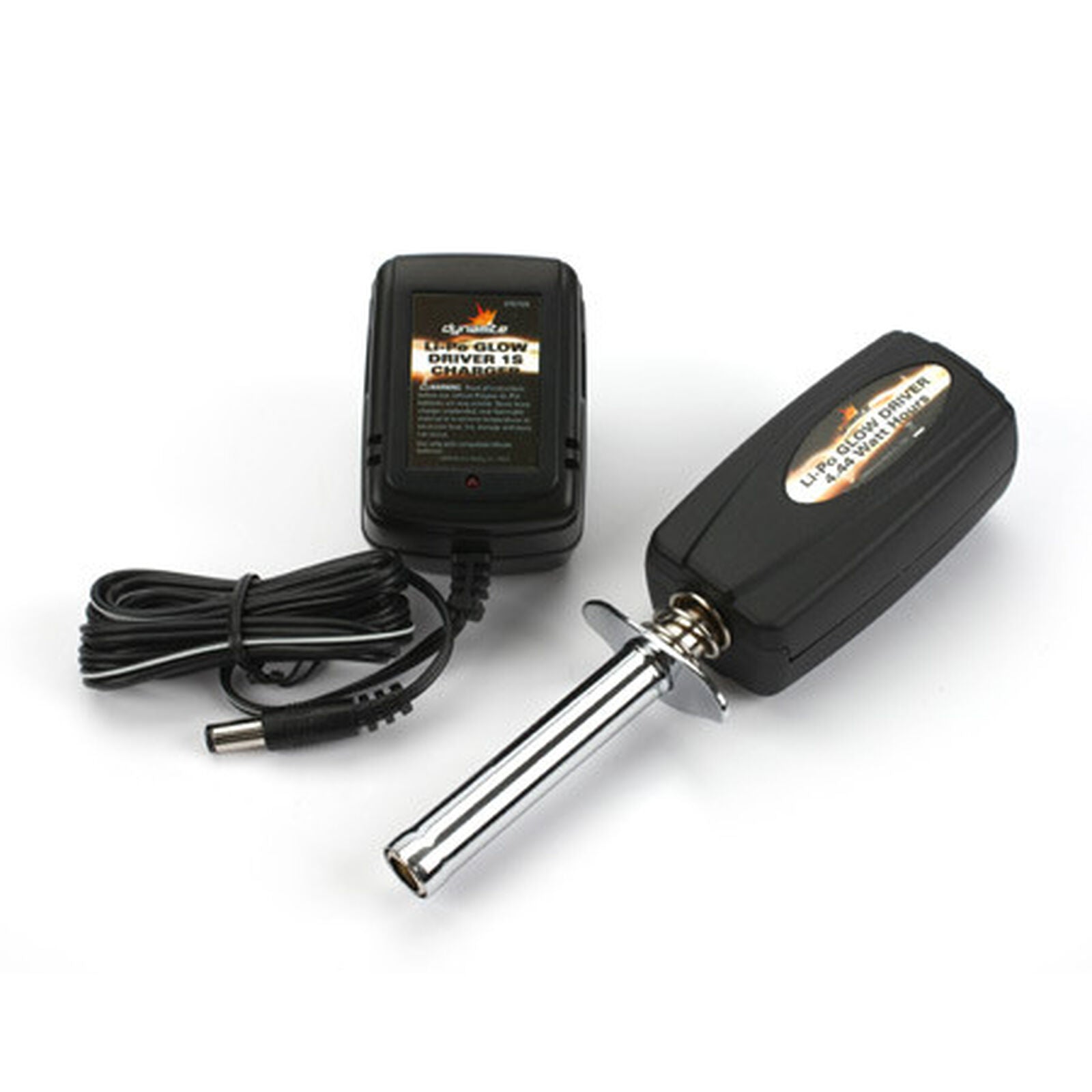 Dynamite Li-Po Glow Driver with Battery and Charger - HeliDirect