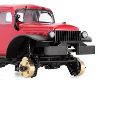 INJORA 2pcs Brass Outer Portal Housing Covers For FCX24 Front & Rear Axles - HeliDirect