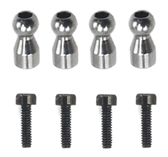 Goosky S2 Upgrade Main Linkage Ball Set - HeliDirect